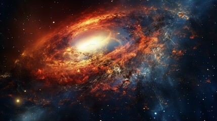 Wall Mural - colorful space galaxy cloud nebula. stary night cosmos. universe science astronomy. supernova backgr