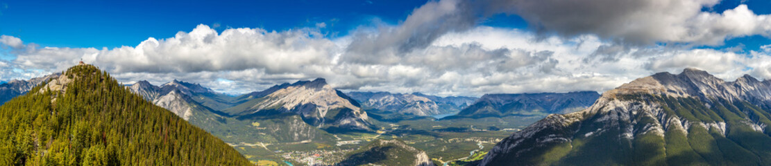 Sticker - Bow Valley in Banff national park