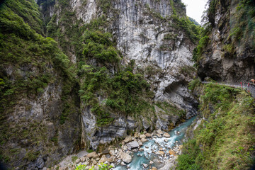 Wall Mural - Impressive Hualien Taroko Gorge scenery