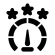 high speed glyph icon