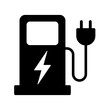 ikona ładowania pojazdów elektrycznych
