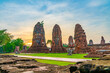 Wat Maha That in Ayutthaya historical park of Thailand and also it is the world heritage by Unesco.