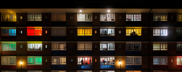 Building at Night