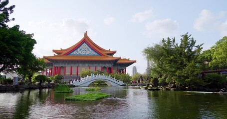 Wall Mural - Chiang Kai shek Memorial Hall in Taipei of Taiwan