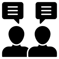 Sticker - Talk Icon