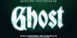 © QuillArtistry - Ghost text effect, editable horror and cartoon text style