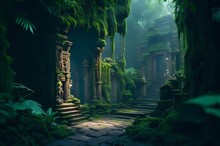 A Secret Temple Hidden Within The Dep