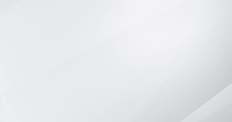 Wall Mural - elegant light grey white seamless looped background. diagonal white stripes animation. digital minim