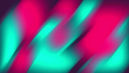 Wall Mural - Abstract color gradient background with liquid style waves featured violet and blue. Seamless looping video.