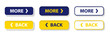 © SMUX - Previous and Next navigation buttons. Prev, next. Web page button for move to the next and previous item. Web buttons with arrow for web site and user interface . Web design elements