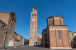 Medieval cathedral (Cathedral of Santa Maria Assunta) in Chioggia near Venice, Italy
