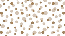 Brown Dots On White Background