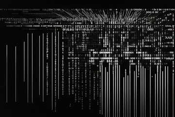 lines of code over computer screen ,abstract binary background,abstract binary background