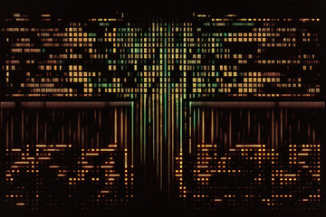 Lines of code over computer screen ,abstract binary background,abstract binary background