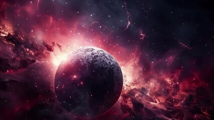 Wall Mural - galaxy and nebula. abstract space background. endless universe with stars and galaxies in outer spac