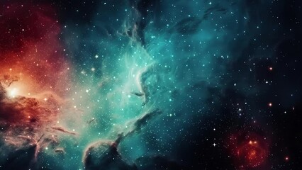 Wall Mural - galaxy and nebula. abstract space background. endless universe with stars and galaxies in outer spac