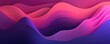 Abstract colorful minimalistic banner geometric background for design with smooth waves and color transitions from purple to pink. Ai generative.