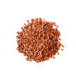    flax seeds isolated on  transparent png