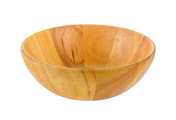 Wall Mural - wood bowl on transparent png