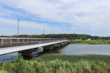 Fototapeta Londyn - 鹿島川と飯野竜神橋（千葉県佐倉市）