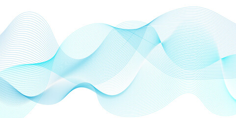abstract blue flowing wave lines background. modern glowing moving lines design. modern blue moving 