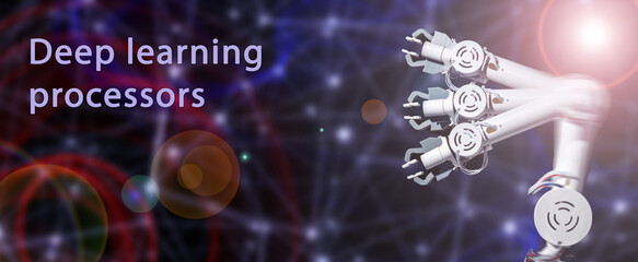Wall Mural - deep learning processors processors designed specifically for executing deep learning tasks, such as