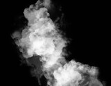 Fototapeta Perspektywa 3d - Smoke spreading on dark background ep25