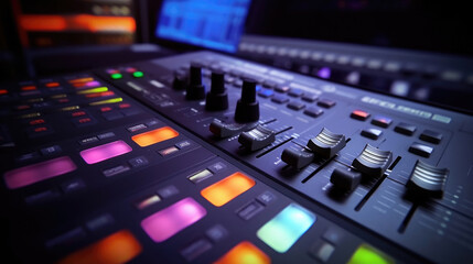 Broadcast Television video controls in recording studios