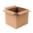 © SaraY Studio  - Cardboard box. Cardboard box isolated on transparent background. Generative AI.