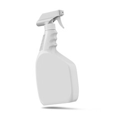 Wall Mural - Detergent Cleaner Spray Bottle Blank 3D Rendering