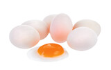 Fototapeta Desenie - eggs on transparent png