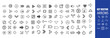 © Meraupindo - Big collection arrows set icons. Arrow icon. Arrow vector collection. Arrow. Cursor. Modern simple arrows. Vector illustration