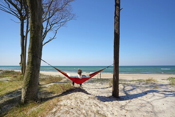 Sticker - Auszeit genießen an der Ostsee