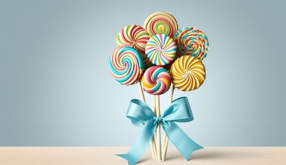 Wall Mural - wrapped candy assortment