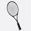 © S A F I Y A - Tennis racquet isolated on white background, Generative AI