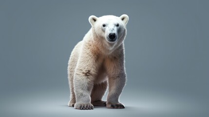 Canvas Print - polar bear cub ursus