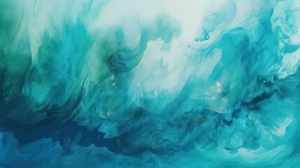 Beautiful abstract blue white background. Gradient. Watercolour wallpaper background. Generative AI.