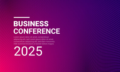 Abstract business conference design template science. Flyer poster business background digital corporate design.