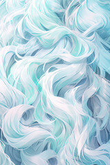 Poster - Illustration, Abstract hair texture background