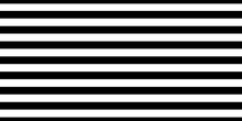 Black White Horizontal Stripes Seamless Pattern