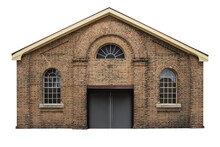 Cutout Of An Isolated Old Red Brick Warehouse With The Transparent Png 