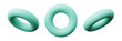 © Cangbacang - 3d Torus or Ring Tosca, realistic rendering of 3d geometry shape object