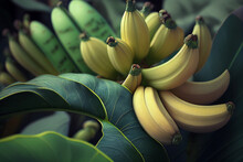 Bananas Are Growing. AI Generated