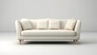 © Deep Ai Generation - Modern Sofa isolated on white, Generative Ai