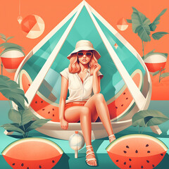 Poster - Summer Illustration 