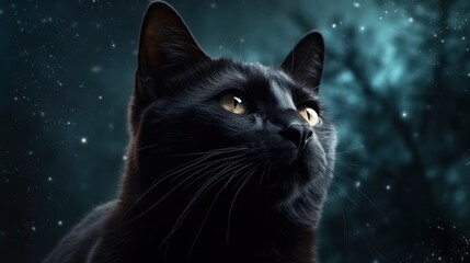  black portrait HD 8K wallpaper Stock Photographic Image
