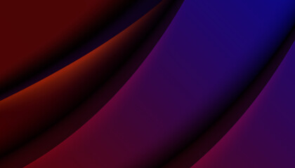 Futuristic rgb red blue background with solid detaill shadow texture. Modern textured background with realistic geometric shapes.