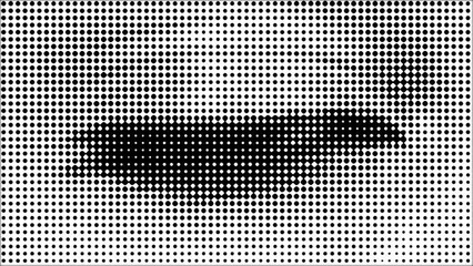 Wall Mural - blinking eye comical dots halftone animation 3