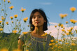 © Michael Schauer - Asian girl with dandelions