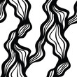 © lena_l - Abstract black and white seamless vector pattern